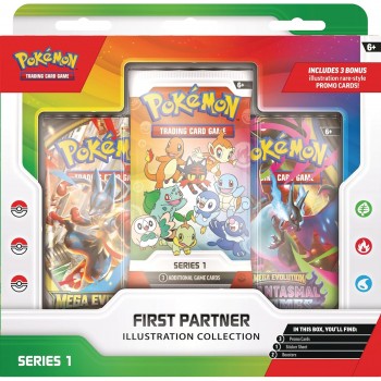 Pokémon First Partner Illustration Collection: Series 1 rinkinys